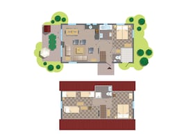 8-persoons Comfort Kindercottage