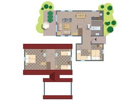 8-persoons Comfort cottage