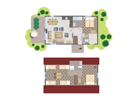 8-persoons Comfort cottage