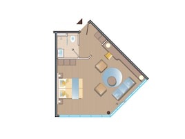 4-persoons Hotelkamer