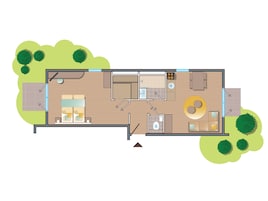 2-persoons VIP Appartement