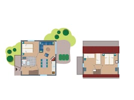6-persoons Comfort cottage