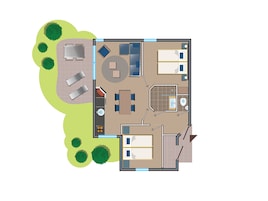 4-persoons Premium cottage