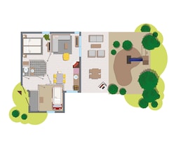 4-persoons Beach Chilla