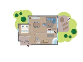 2-persoons VIP cottage