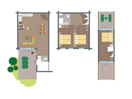 6-persoons Comfort cottage