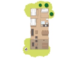 6-persoons Lodgetent
