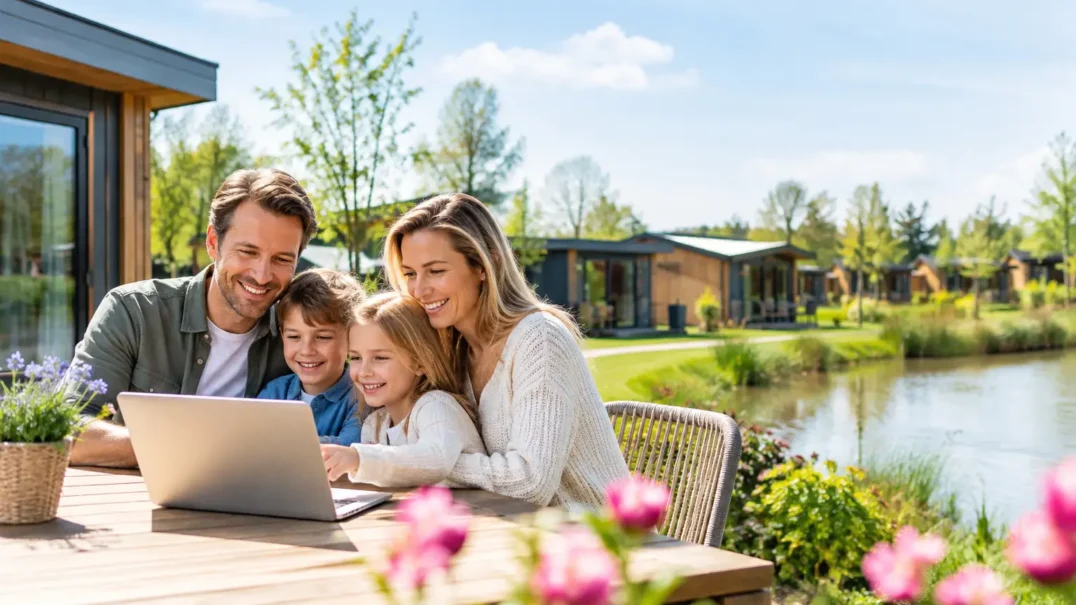 Gids voor een vakantiepark boeken in het voorjaar
