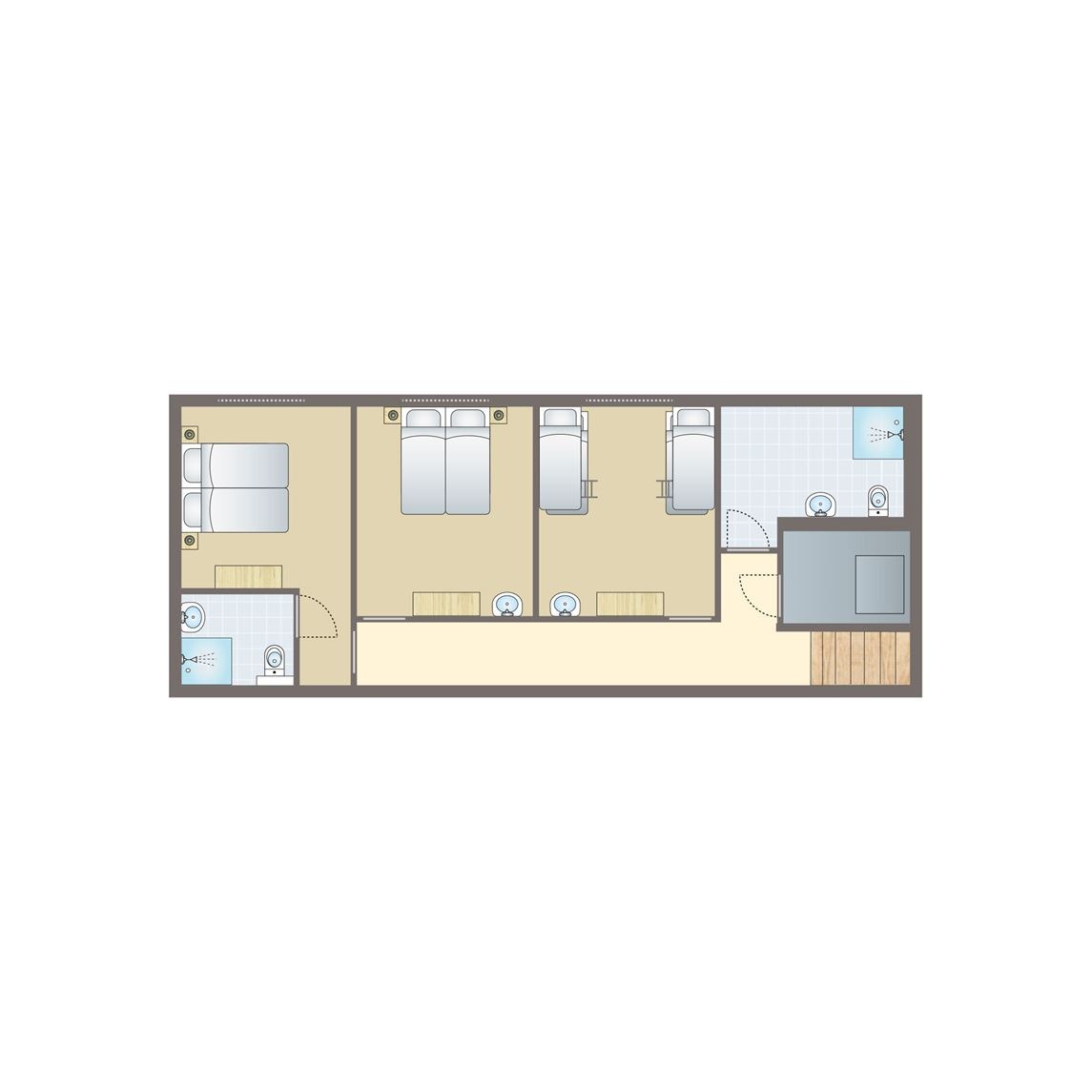 6-8-persoons waterwoning bij Waterpark De Alde Feanen