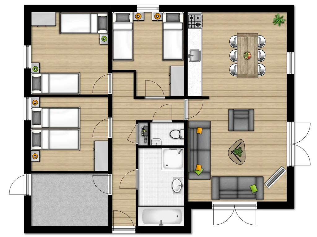 Bornrif Villa 6 bij Vakantiepark Boomhiemke