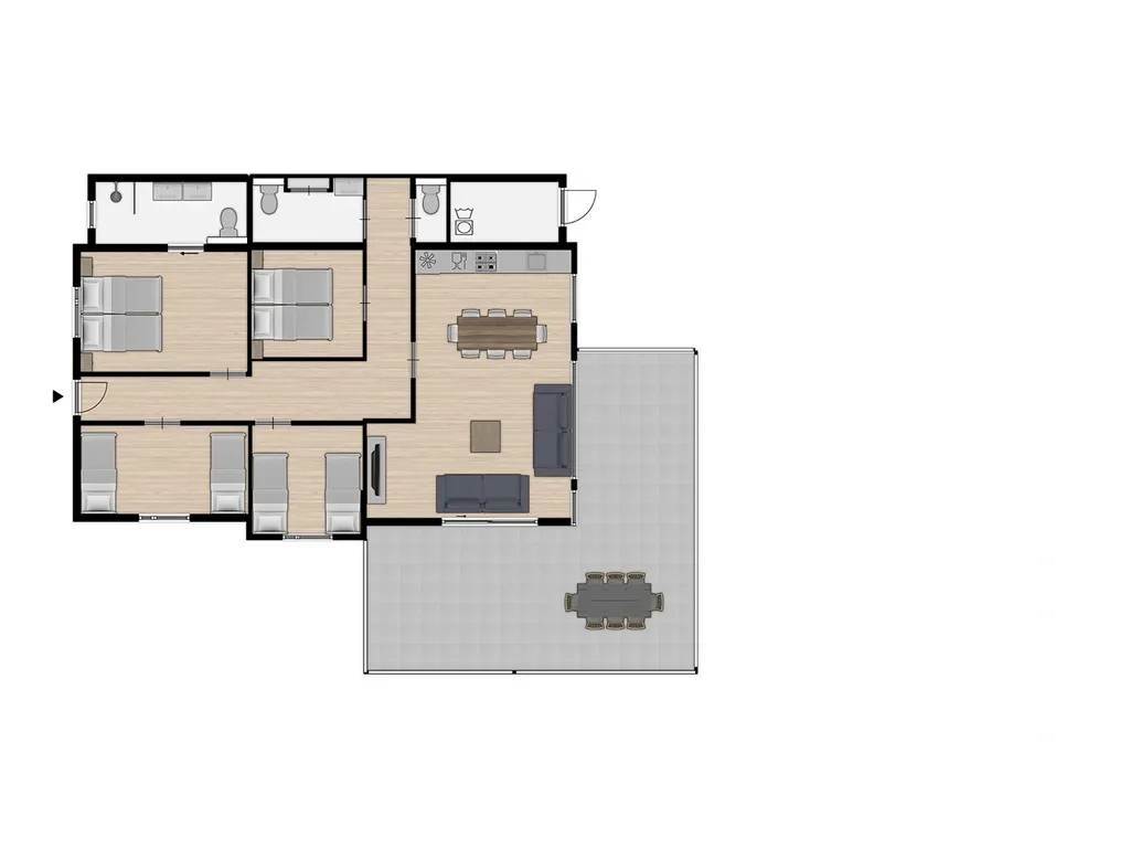 Finse Bungalow Luxe 8 bij Vakantiepark Boomhiemke