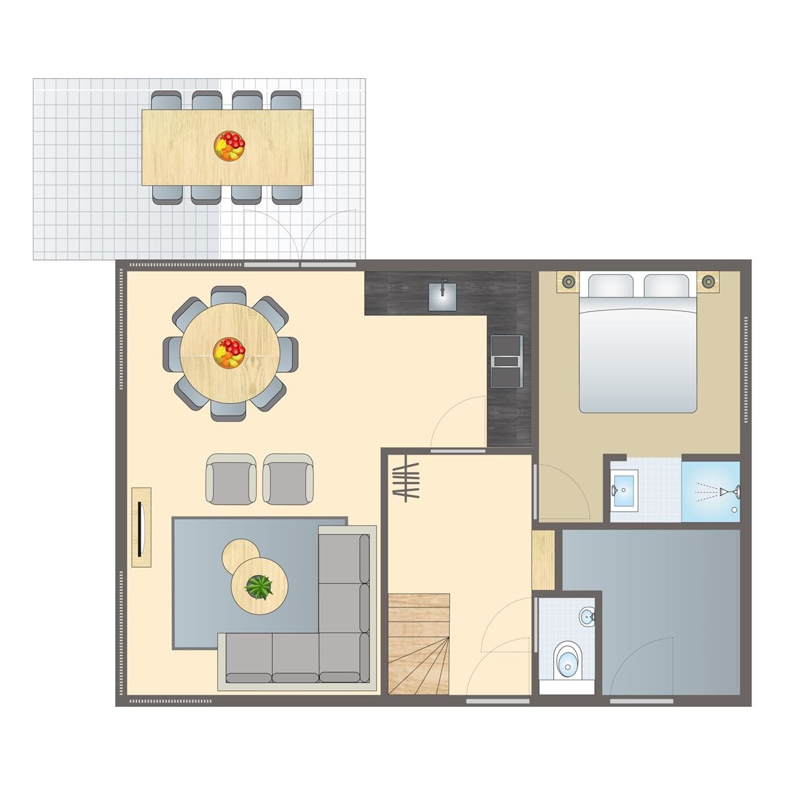 8-persoons bungalow bij Vakantiepark Buytenplaets Rhenen