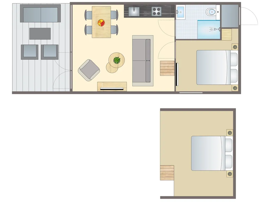 2-4-persoons Lodge 1 bij Bloemendaal aan Zee