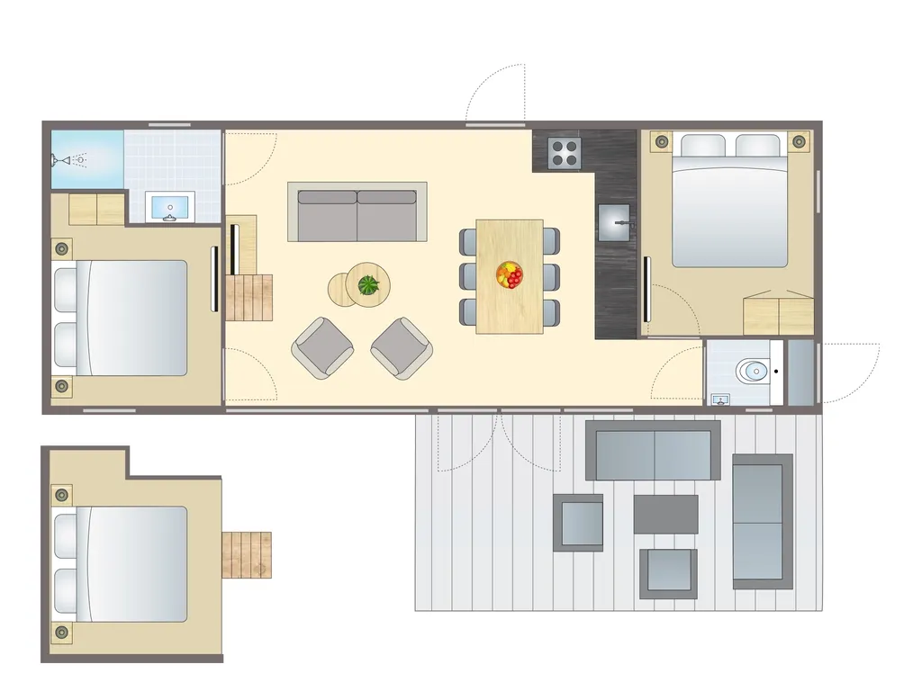4-6-persoons Lodge 1 bij Bloemendaal aan Zee