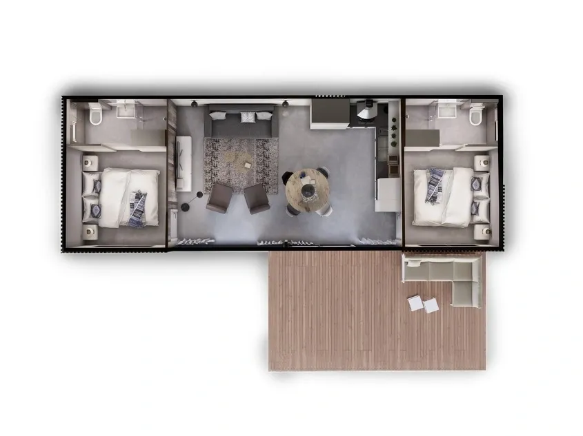 4-persoons Lodge 4 bij Bloemendaal aan Zee