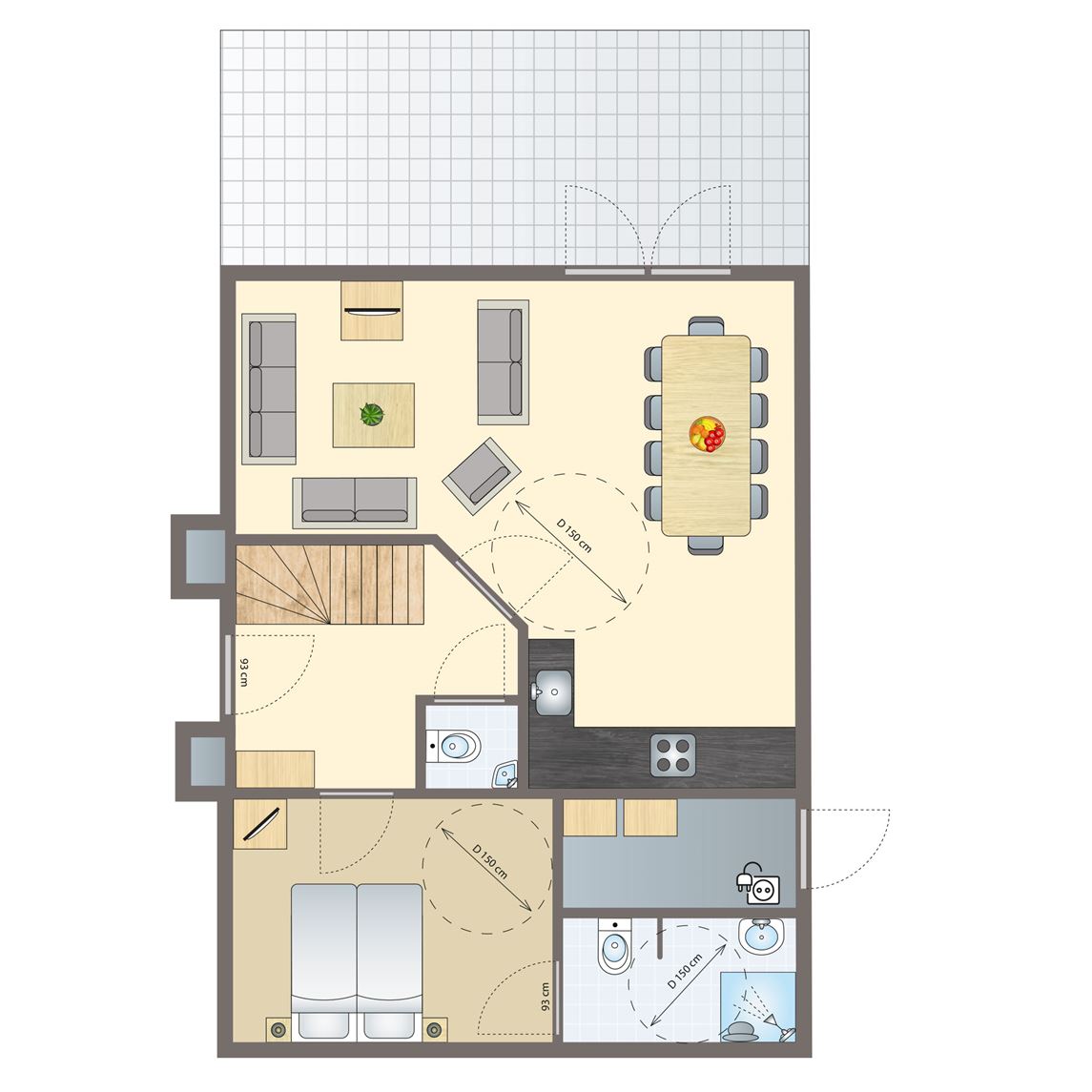 10-persoons villa bij Kasteeldomein De Cauberg
