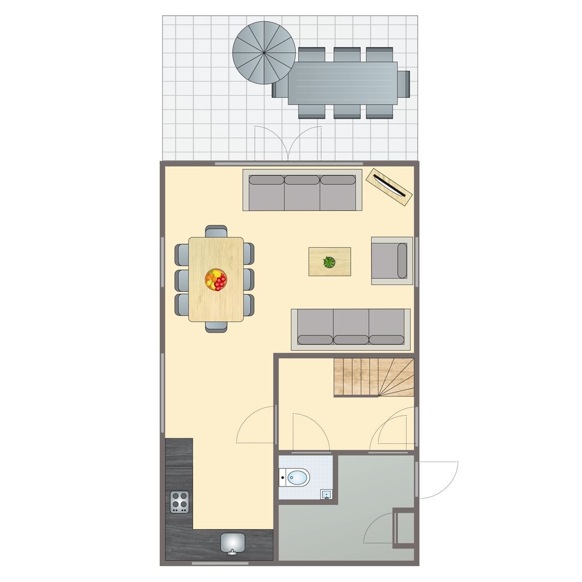 6-8 persoons bungalow bij Vakantiepark Duynvallei