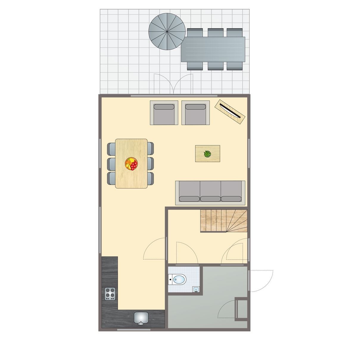 6 persoons bungalow bij Vakantiepark Duynvallei