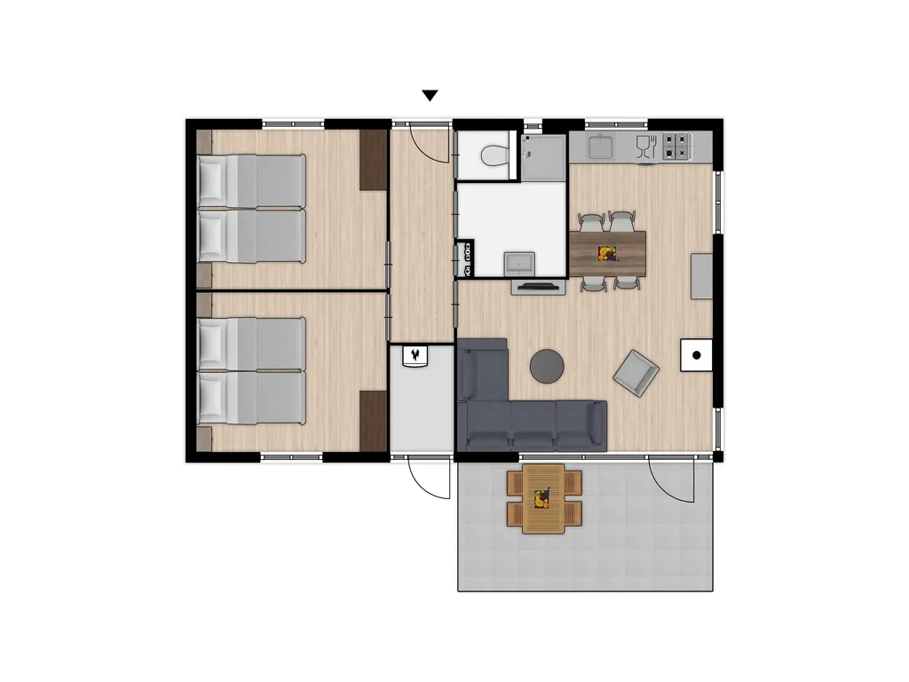 Bungalow 4C bij Park De Peel