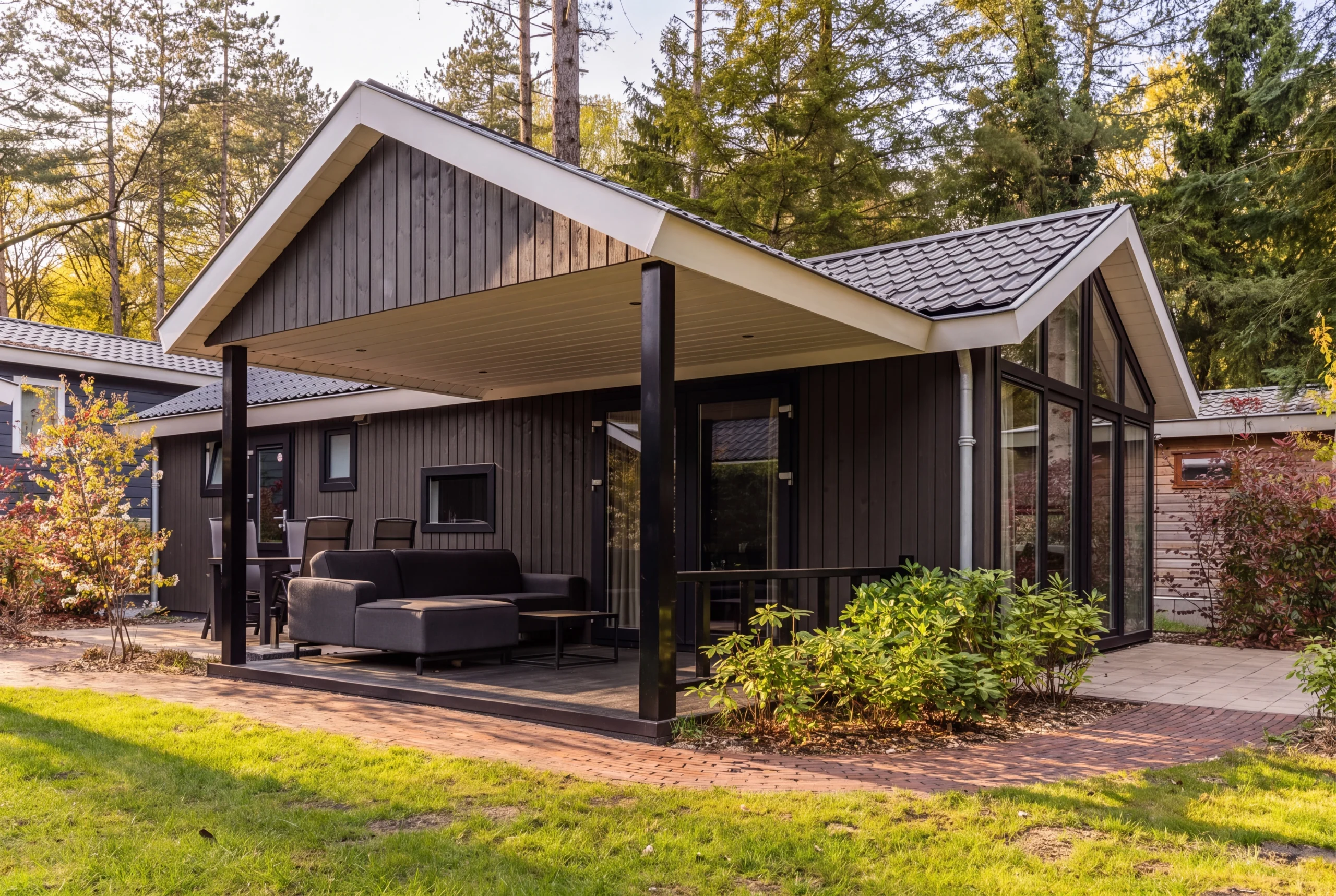 4-persoons Eco Cottage Hottub