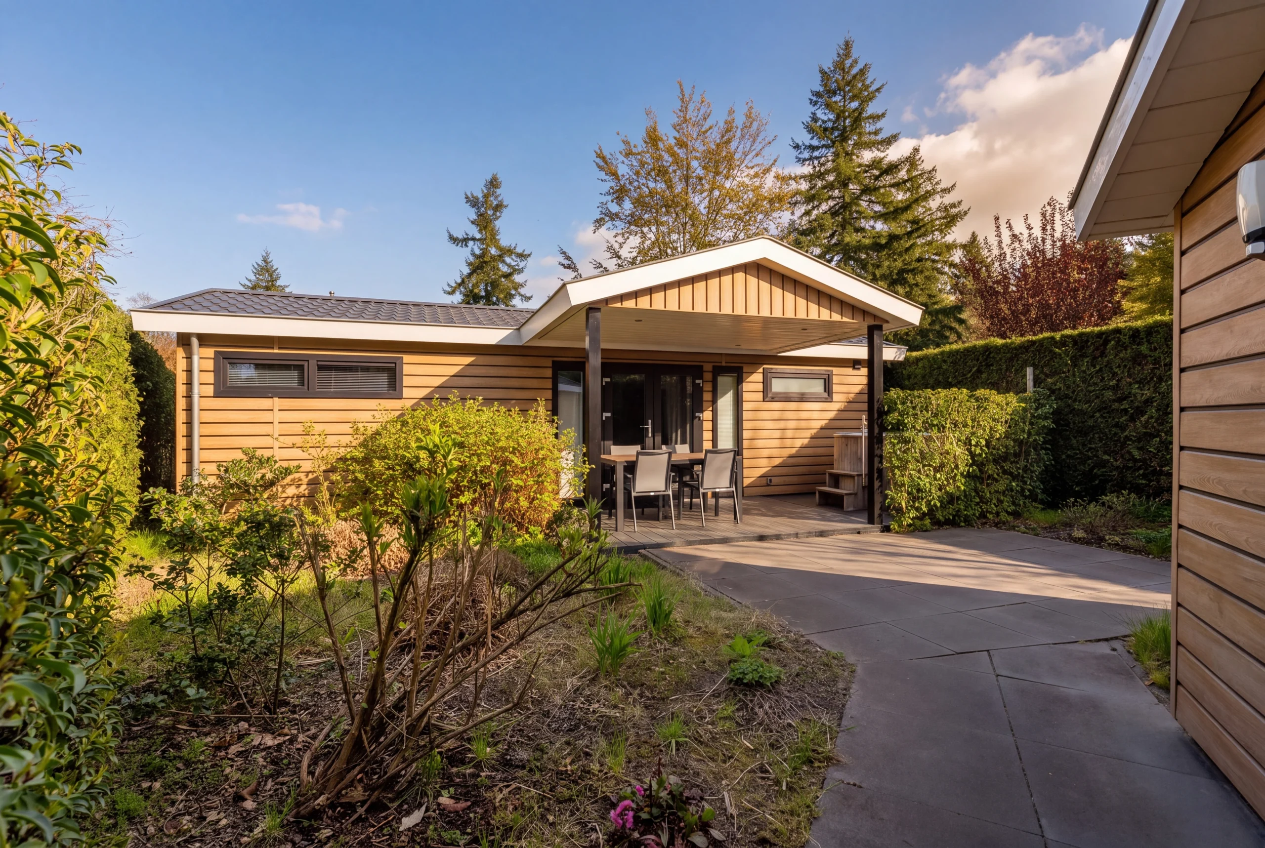 2-4-persoons Lodge Hottub