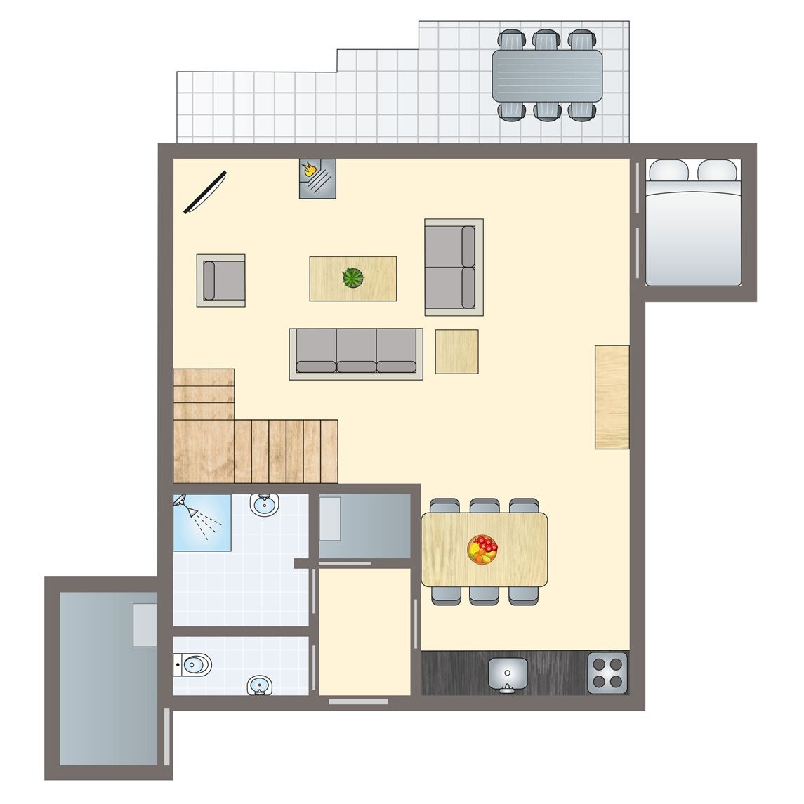 4-6-persoons bungalow bij Landgoed De Elsgraven