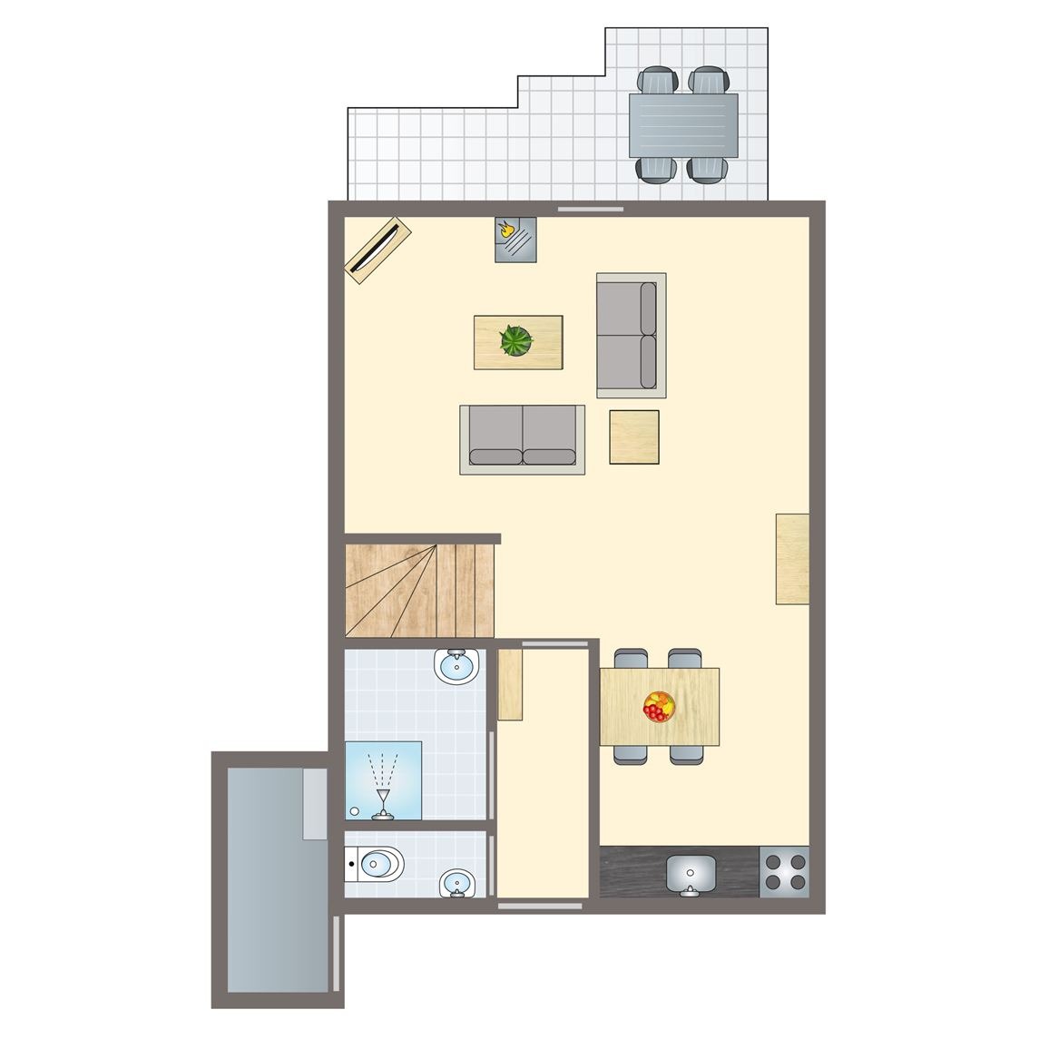4-persoons bungalow bij Landgoed De Elsgraven