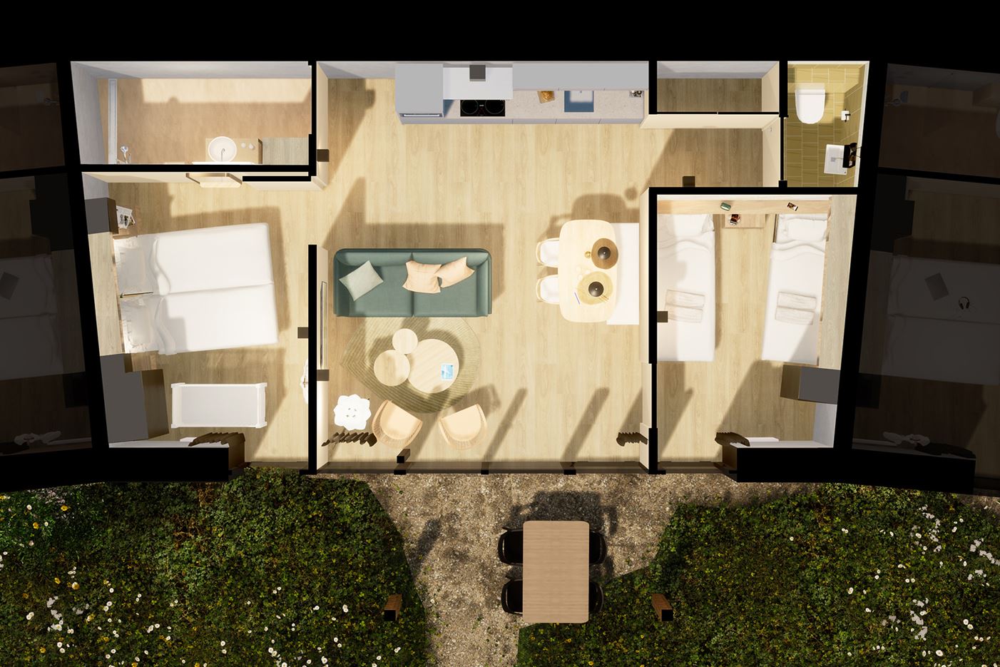Hillside Comfort 4 bij Vakantiepark Gulpen