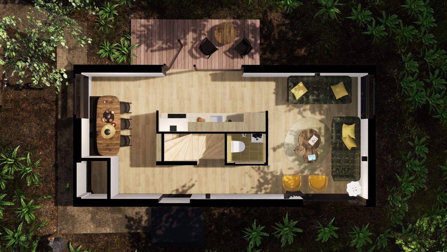 Treehouse 6 bij Vakantiepark Gulpen