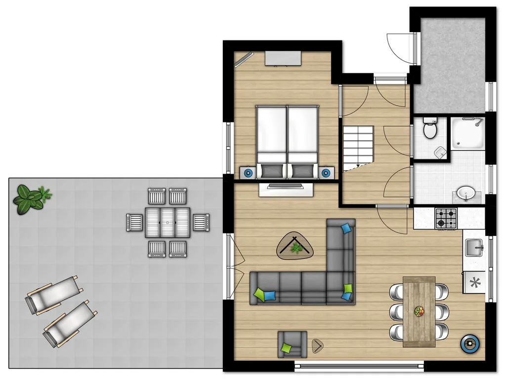 Bosvilla Comfort 6-7 bij Bungalowpark Hoenderloo
