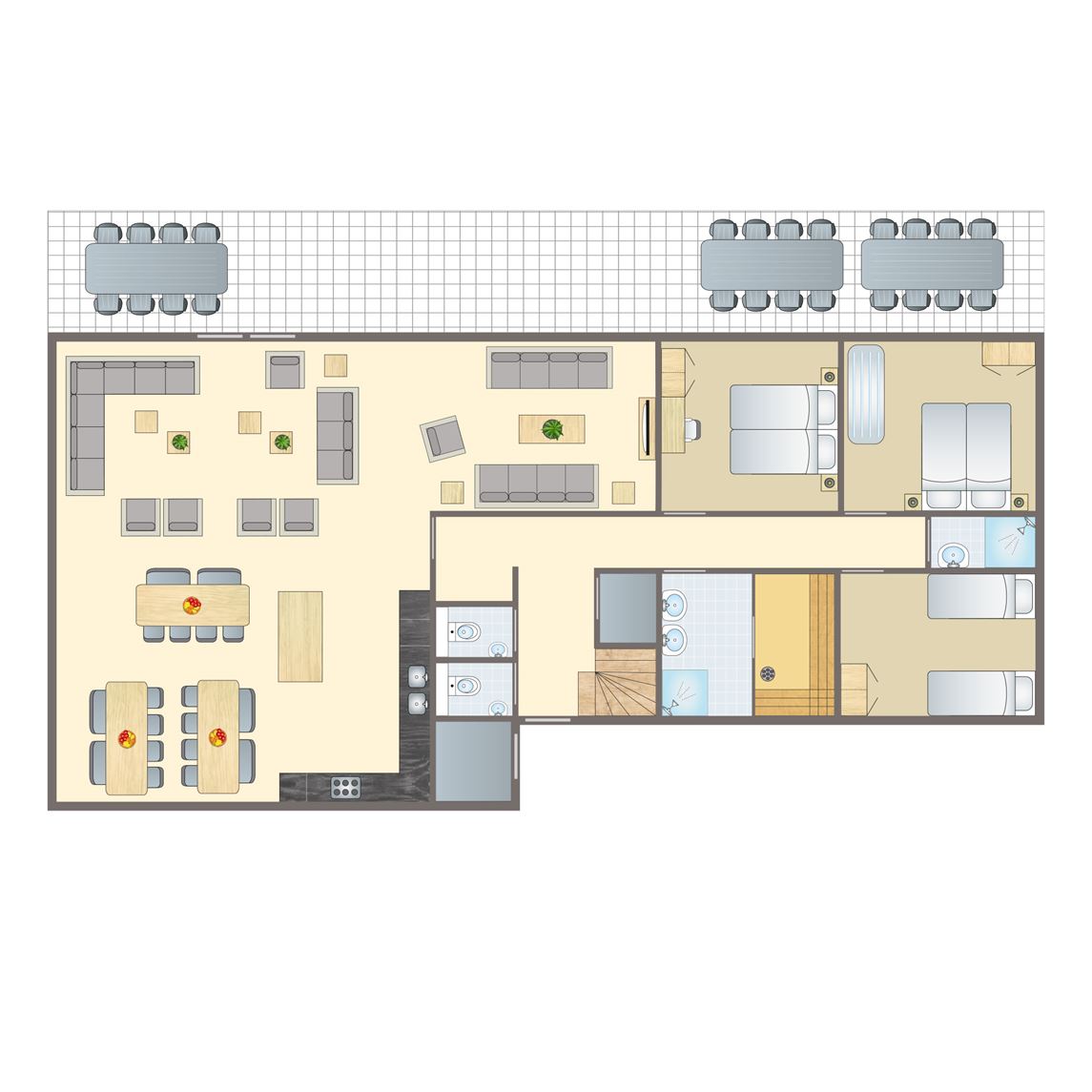 24-persoons bungalow bij Vakantiepark Hoog Vaals