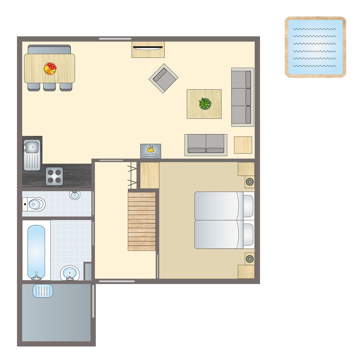 4-persoons bungalow bij Vakantiepark Hoog Vaals