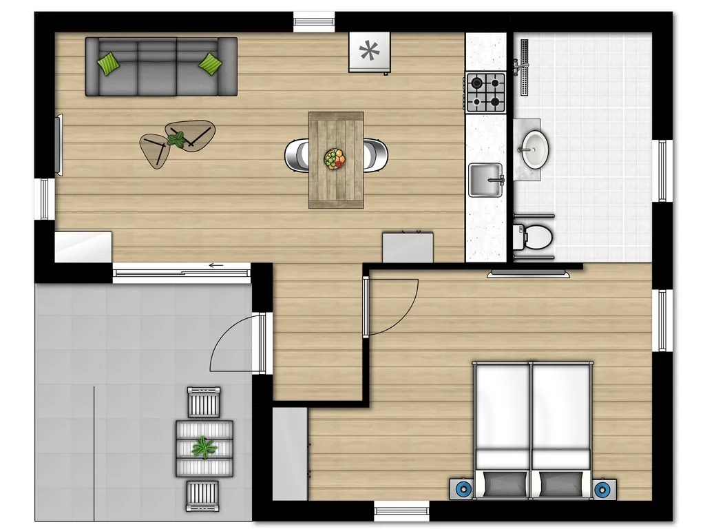 Comfort 2 Mindervalide bij Vakantiepark Kijkduin