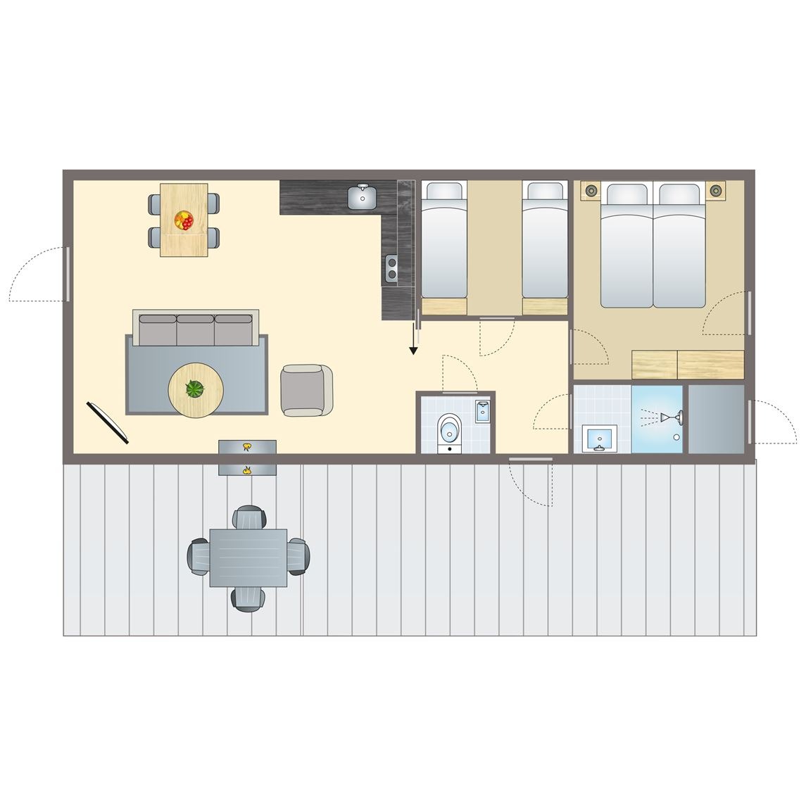 4-persoons woning bij Landgoed Bourtange