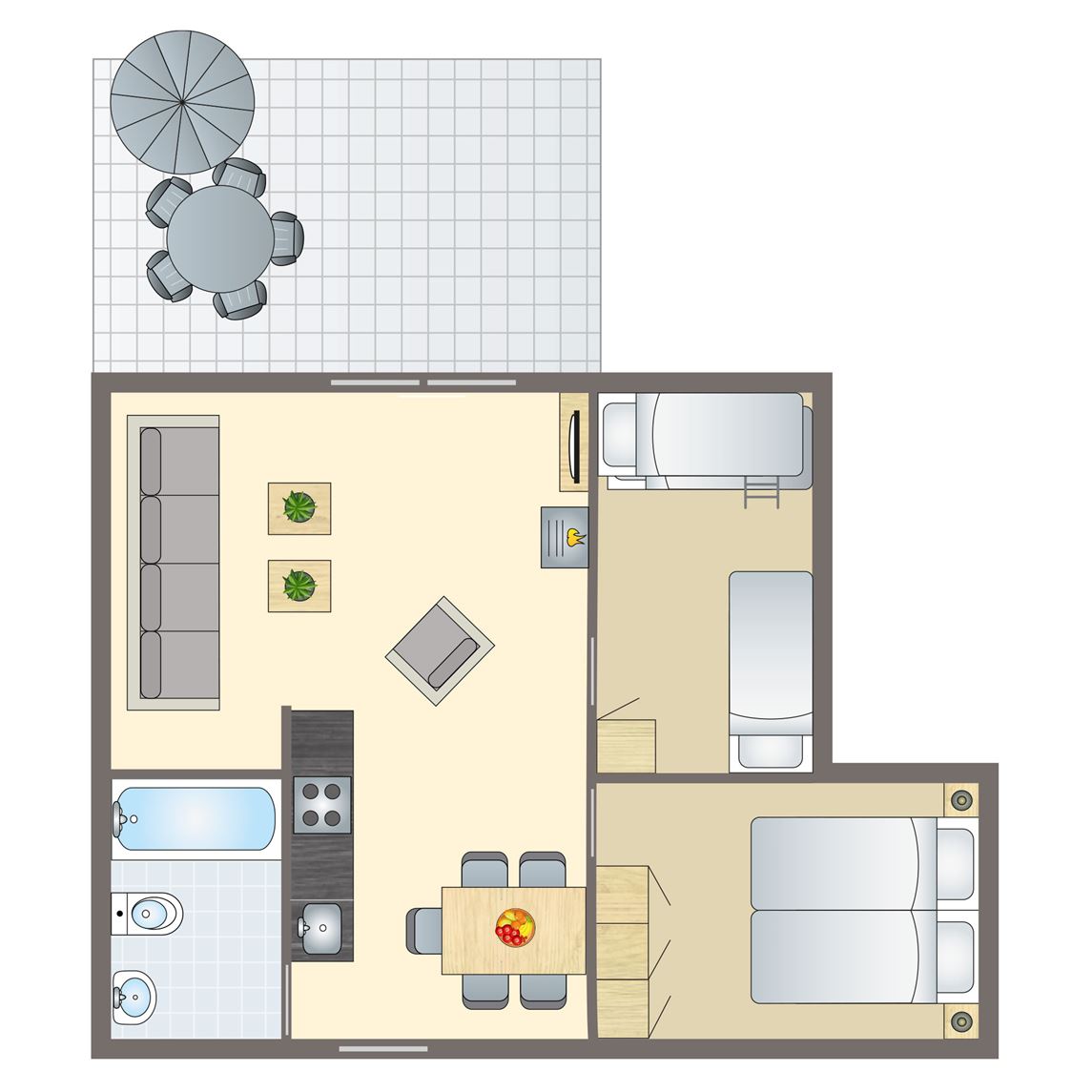 5-persoons bungalow bij Vakantiepark De Lommerbergen