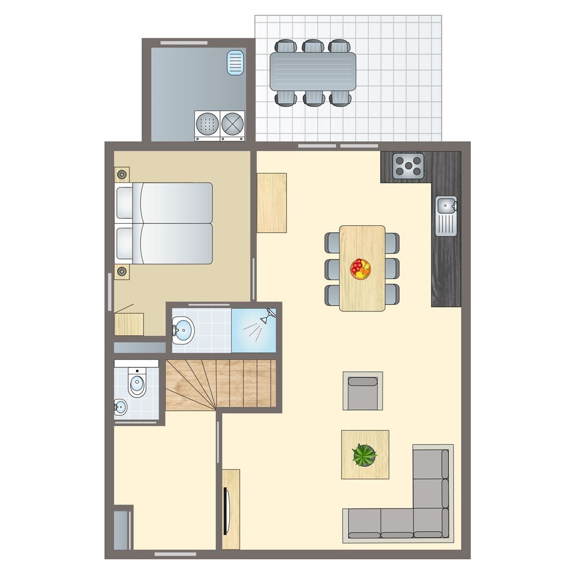6-persoons bungalow bij Resort Haamstede