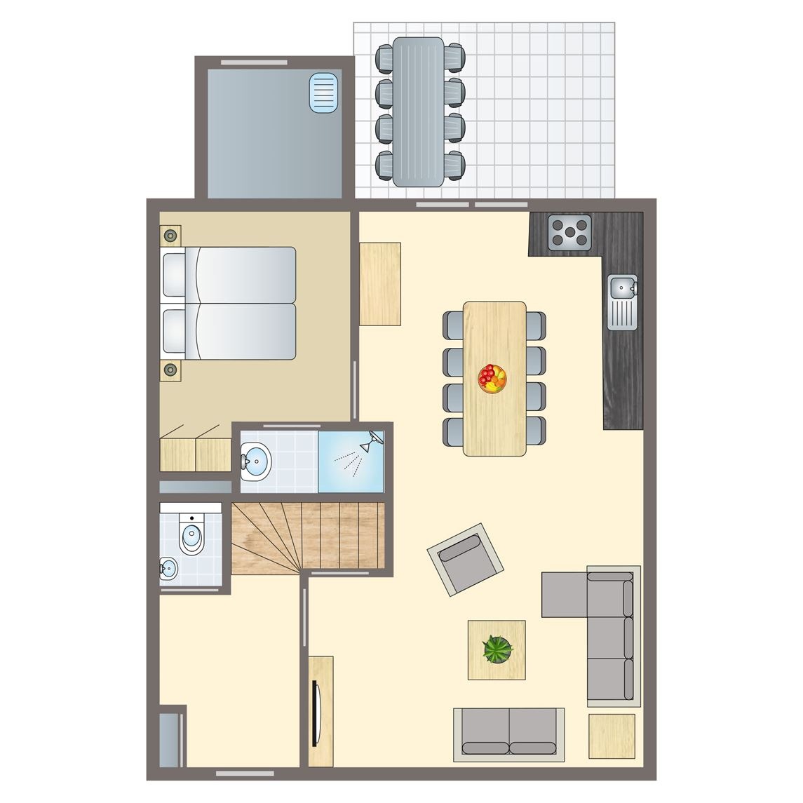 8-persoons bungalow bij Resort Haamstede