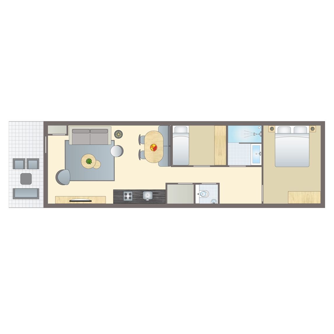 2-4-persoons appartement bij Residence Ouddorp Duin