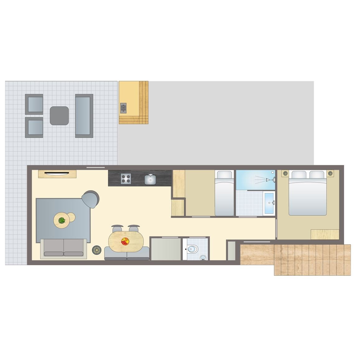 2-4-persoons appartement bij Residence Ouddorp Duin