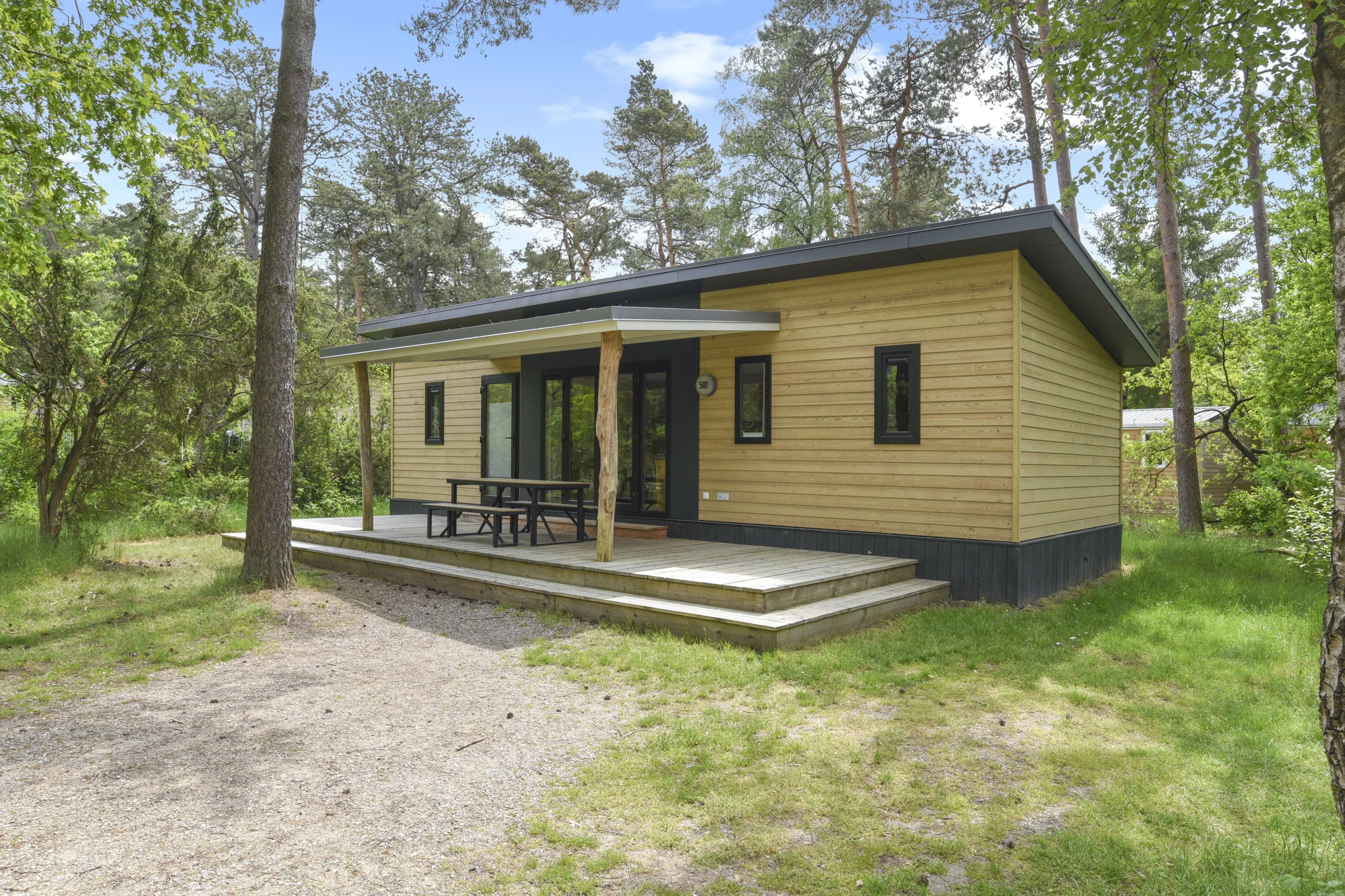 6-persoons stacaravan