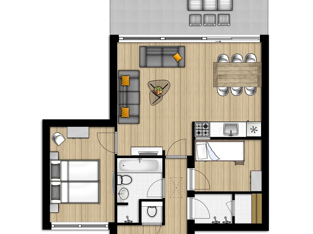 Anjer 6 bij Bungalowpark Schin op Geul