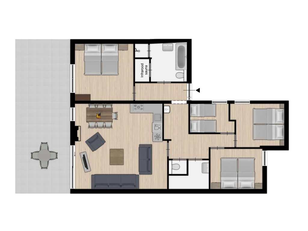 Lelie Comfort 8 bij Bungalowpark Schin op Geul