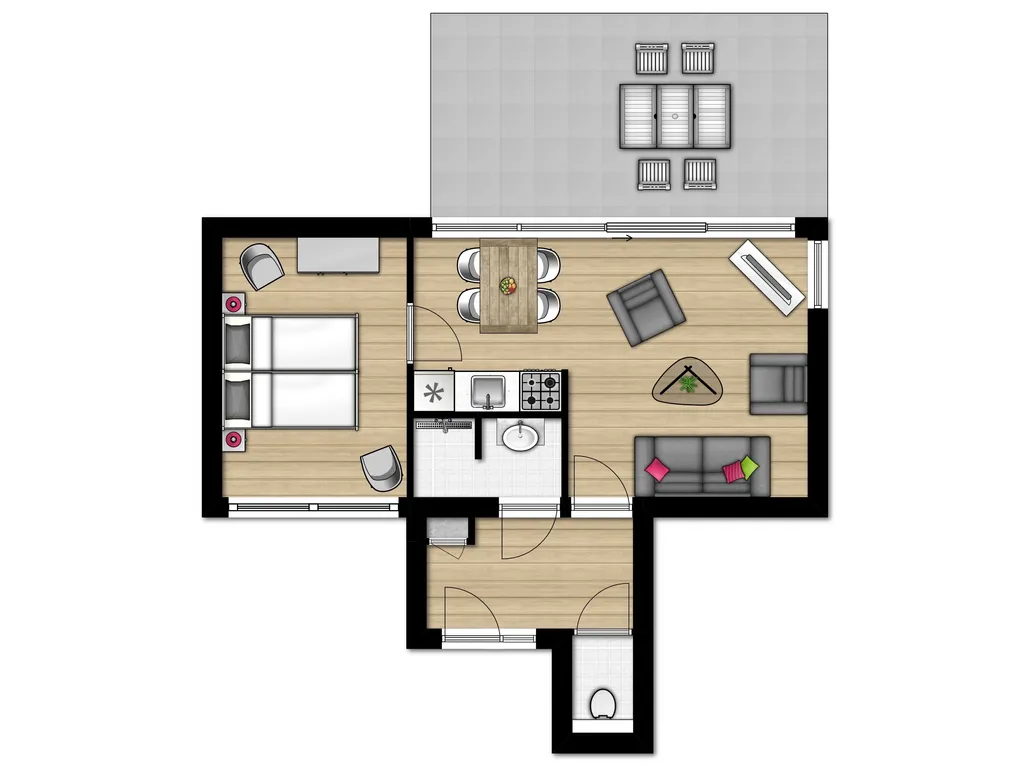 Iris Comfort 2 bij Bungalowpark Schin op Geul