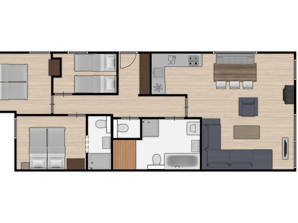 Lelie Comfort 6 bij Bungalowpark Schin op Geul
