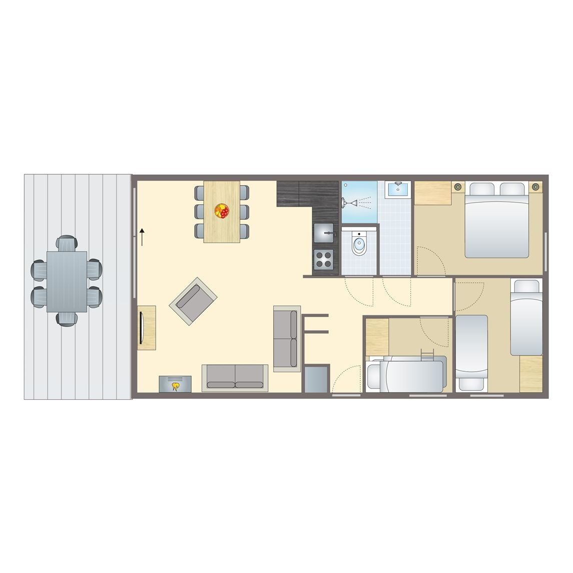 Roos 6 bij Bungalowpark Schin op Geul