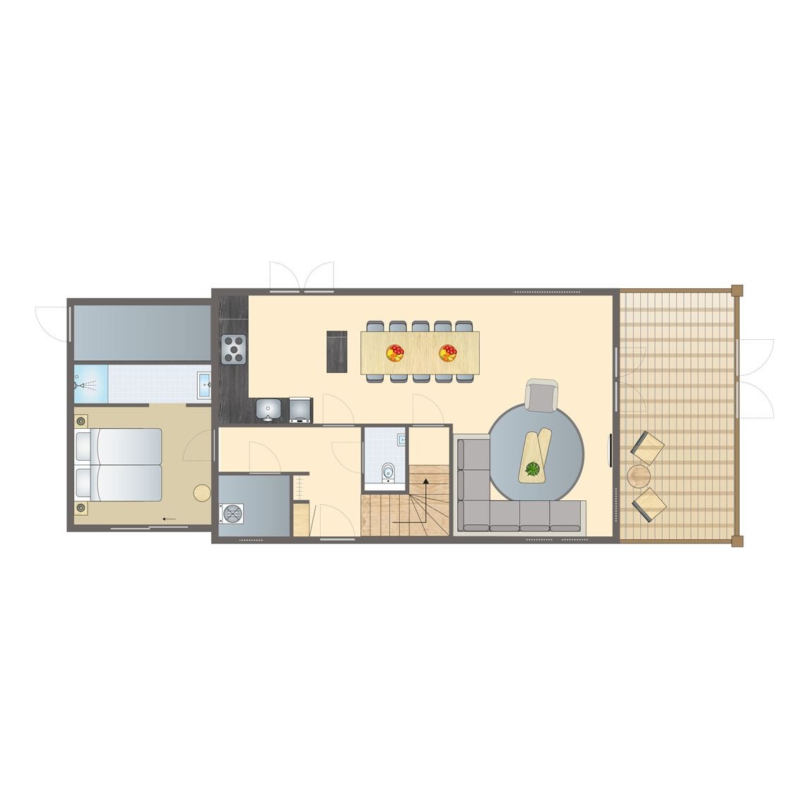 10-persoonsbungalow bij Vakantiepark De Strabrechtse Vennen