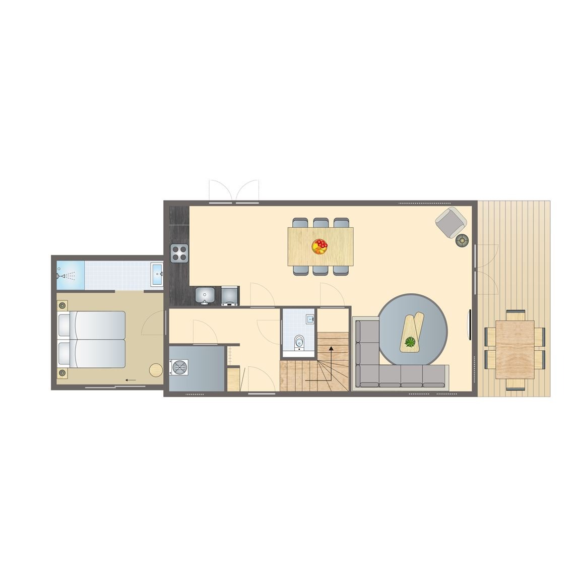 6-persoonsbungalow bij Vakantiepark De Strabrechtse Vennen