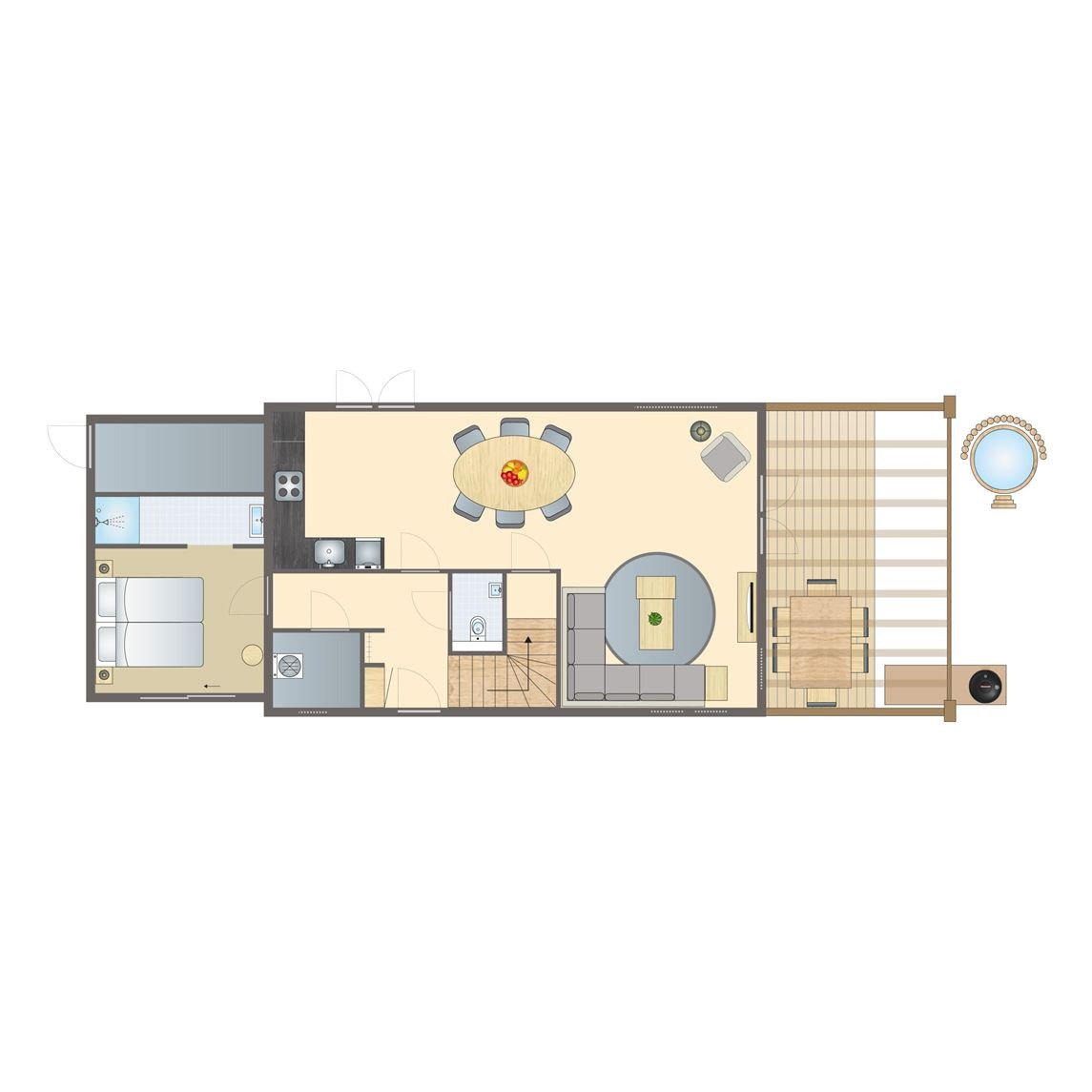 6-persoonsbungalow bij Vakantiepark De Strabrechtse Vennen