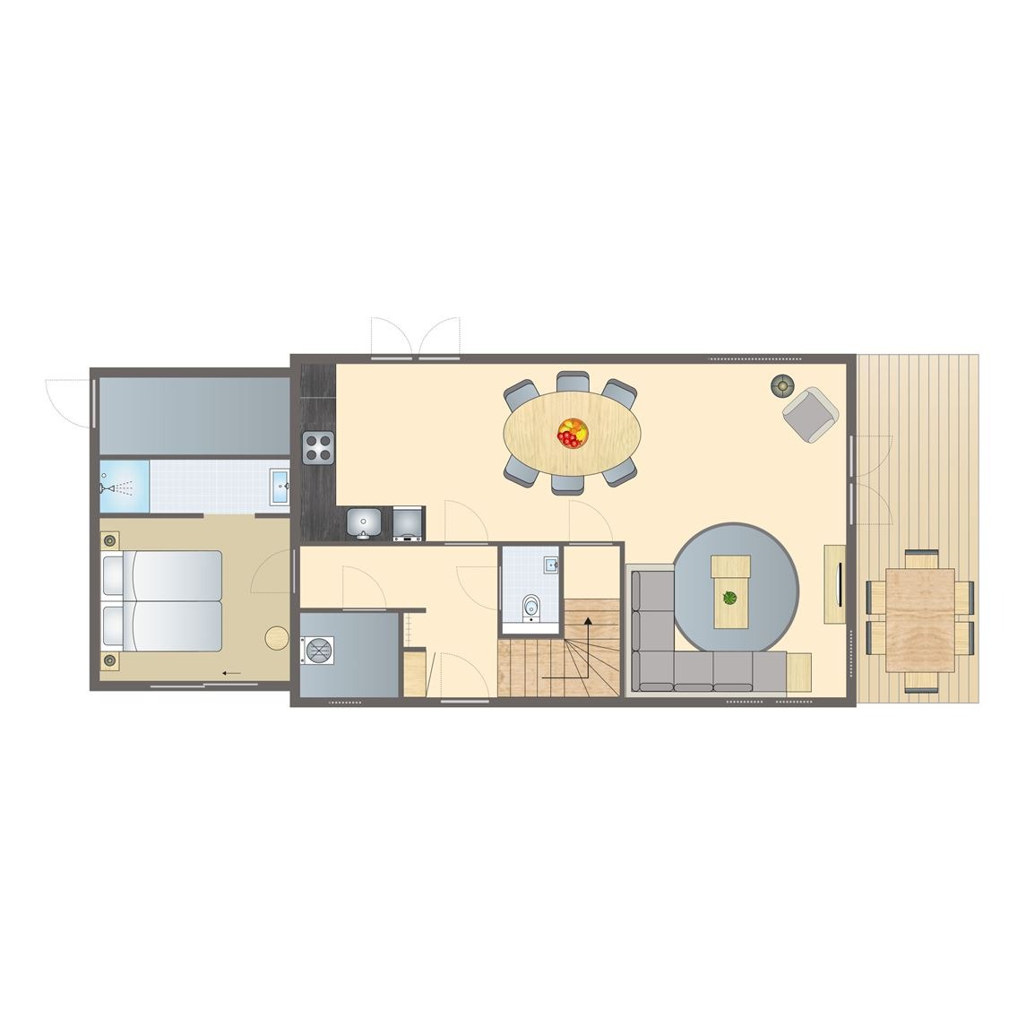6-persoonsbungalow bij Vakantiepark De Strabrechtse Vennen
