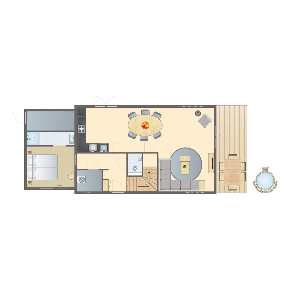 6-persoonsbungalow bij Vakantiepark De Strabrechtse Vennen